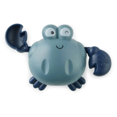 Заводная игрушка для ванной SWIMMING CRAB Happy Baby 331889 grey 1